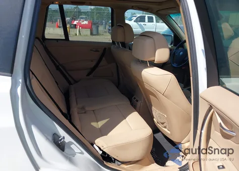 2008 BMW X3 3.0Si z USA, uszkodzony, nr VIN WBXPC93408WJ23429